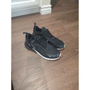 Nike Air Max 270 Womens‎ Size 11 Black Anthracite Running Shoes AH6789-001
